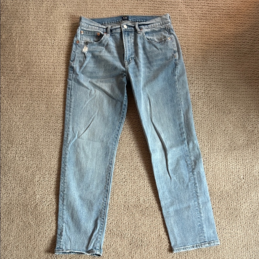 GAP Light Blue Straight Leg Jeans